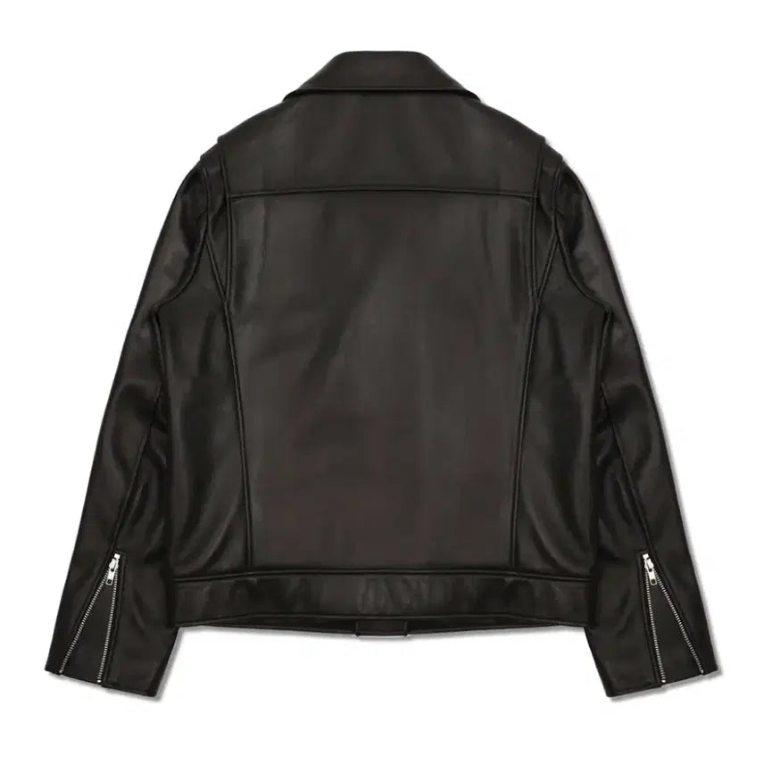 [BUNJANG] Sperone Lambskin Double Rider Jacket / [M] 스페로네 램스킨 더블 라이더 자켓