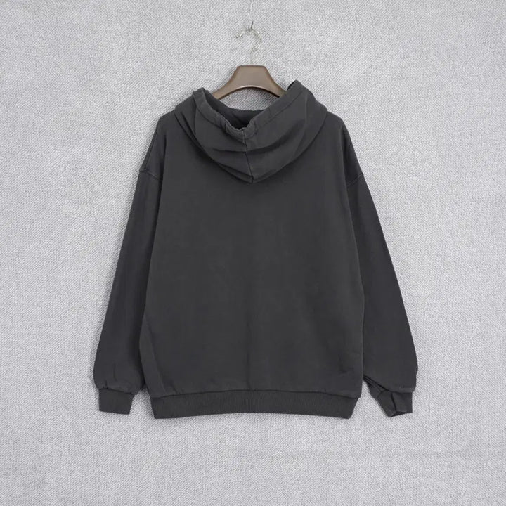 [BUNJANG] Odd Studio Pigment Damage Hoodie / 오드스튜디오 피그먼트 데미지 후드티 2size