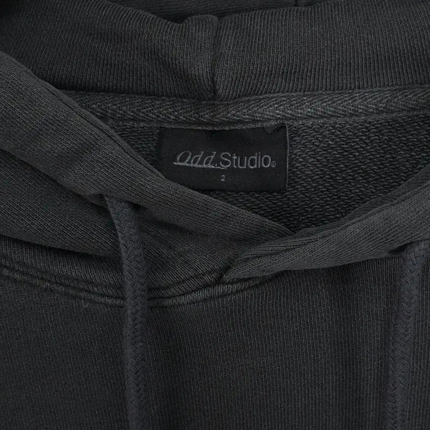 [BUNJANG] Odd Studio Pigment Damage Hoodie / 오드스튜디오 피그먼트 데미지 후드티 2size