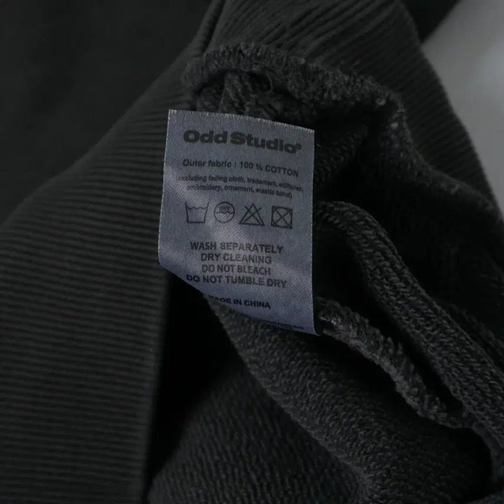 [BUNJANG] Odd Studio Pigment Damage Hoodie / 오드스튜디오 피그먼트 데미지 후드티 2size