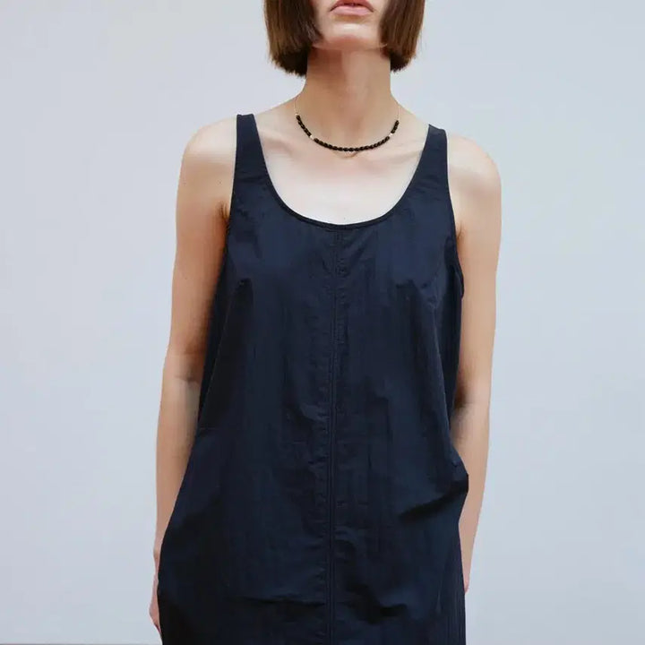 [BUNJANG] Ethos Side Tuck Layered Dress / 에토스 SIDE TUCK LAYERED DRESS 원피스