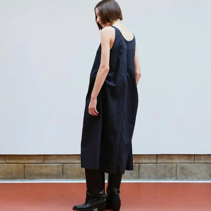 [BUNJANG] Ethos Side Tuck Layered Dress / 에토스 SIDE TUCK LAYERED DRESS 원피스