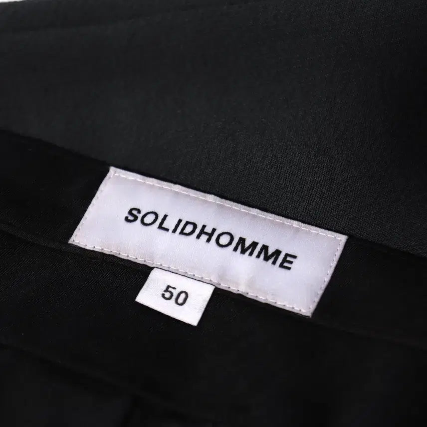 [BUNJANG] SOLID HOMME Wool Blend Basic Slacks / SOLID HOMME 모 혼방 베이직 슬렉스 size 50/35