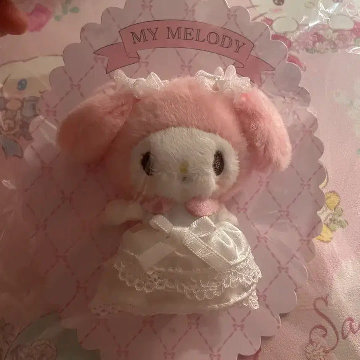 [BUNJANG] Lady My Melody Brooch Bundle Set / 레이디 마이멜로디 브로치 2개일괄