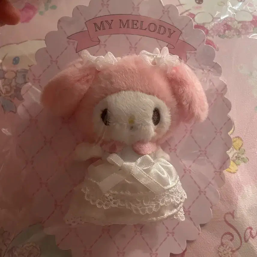 [BUNJANG] Lady My Melody Brooch Bundle Set / 레이디 마이멜로디 브로치 2개일괄