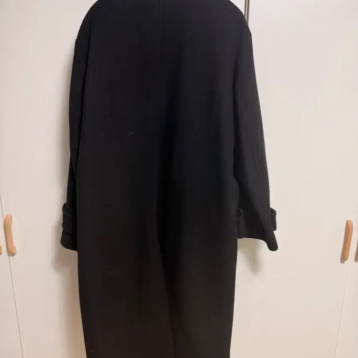 [BUNJANG] INSILENCE Oversized Double Coat Black L / 인사일런스 오버핏 더블코트L