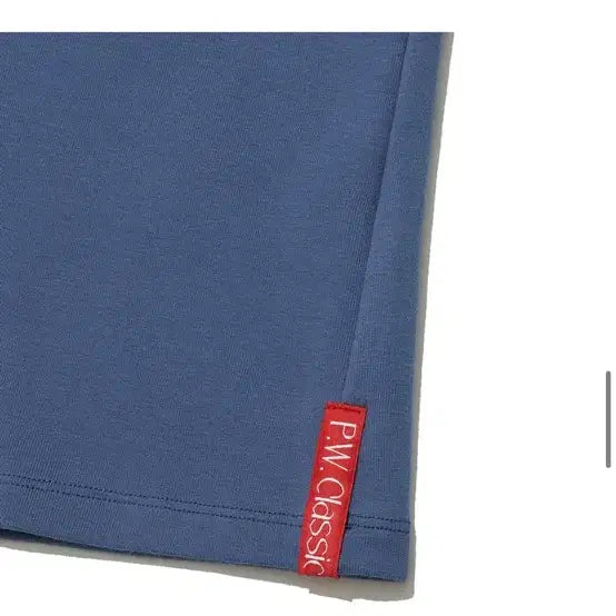 [SOLD OUT] 파르티멘토 우먼 P.W CLASSIC 컬러블록 티셔츠 (블루)