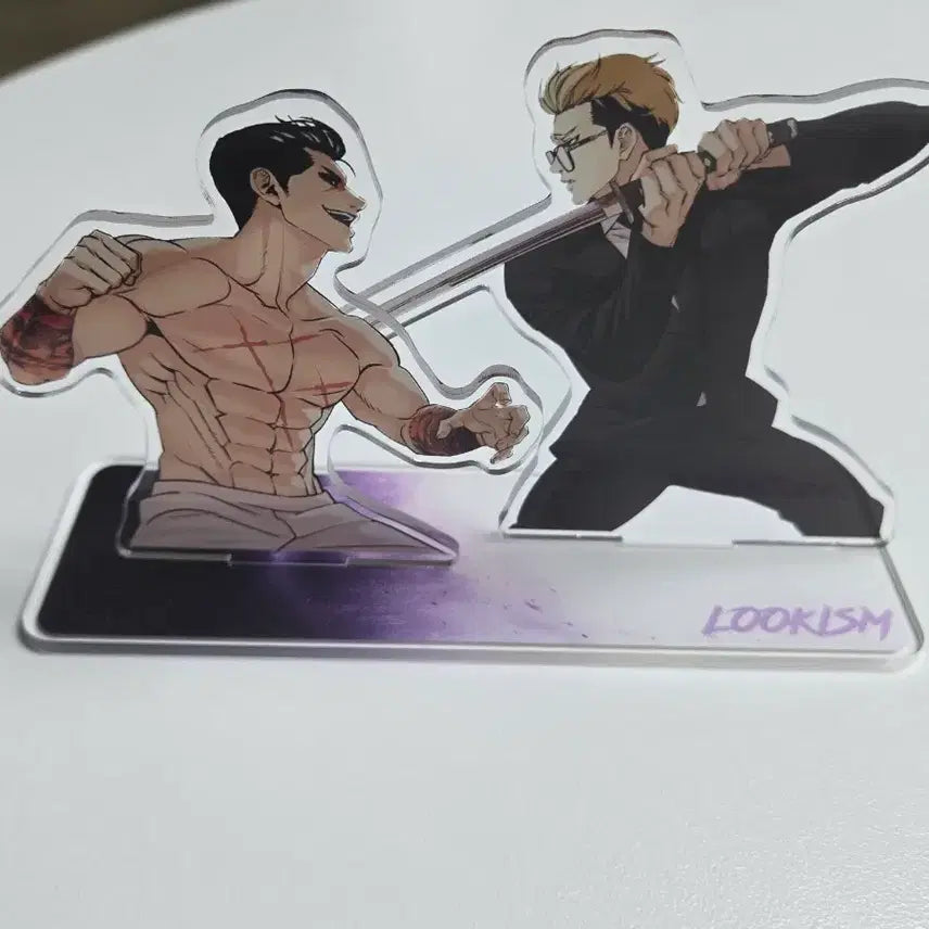 [BUNJANG] Lookism Jun-gu Jong-gun Acrylic Stand / 외모지상주의 준구 종건 아크릴 스탠드