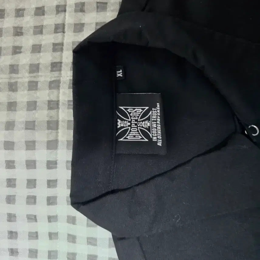 [BUNJANG] West Coast Choppers Black Work Shirt XL / 웨스트코스트 챠퍼 반팔 워크셔츠 블랙 xl
