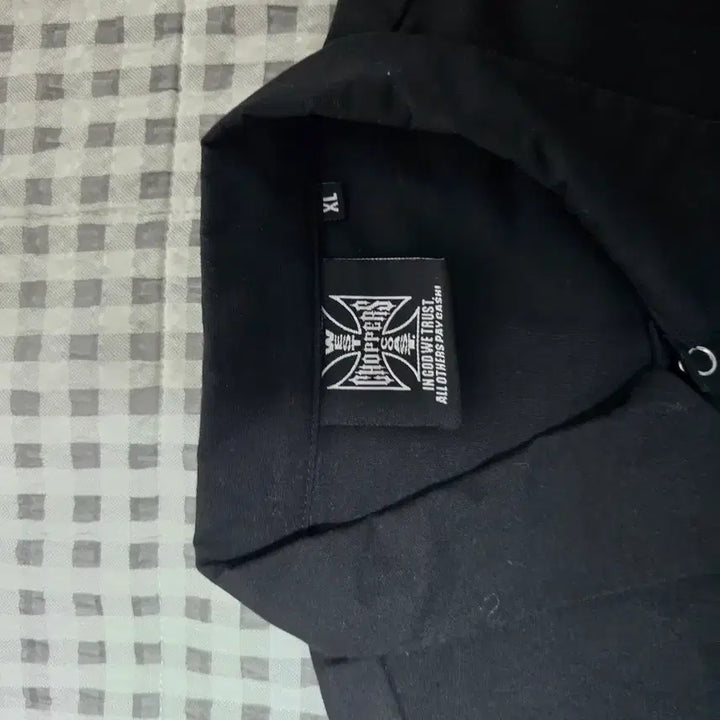 [BUNJANG] West Coast Choppers Black Work Shirt XL / 웨스트코스트 챠퍼 반팔 워크셔츠 블랙 xl