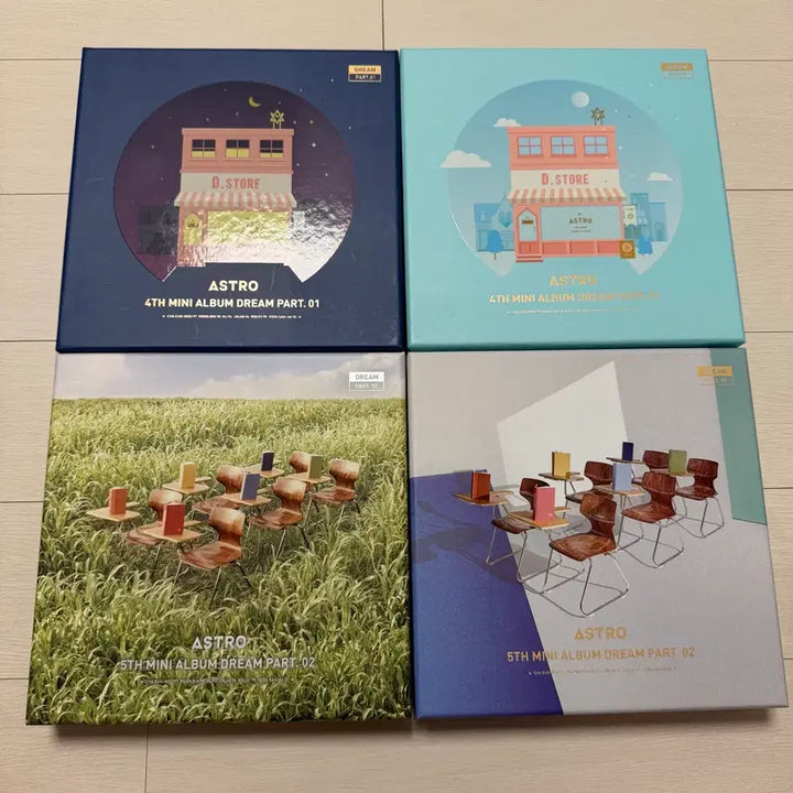 [BUNJANG] ASTRO Baby, 니가 불어와 (Mini Album Vol. 4 &amp; 5) Bundle Set / 아스트로 베이비, 니가 불어와(미니4집,5집) 세트 양도