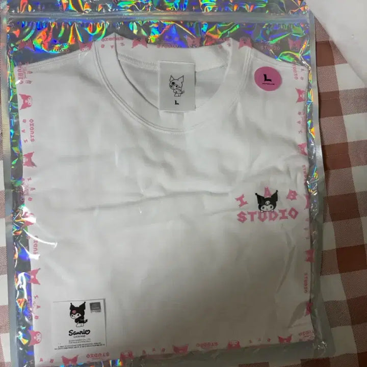 [BUNJANG] IAB Studio Kuromi Long Sleeve White L / 아이앱 스튜디오 쿠로미 롱슬리브 화이트 L