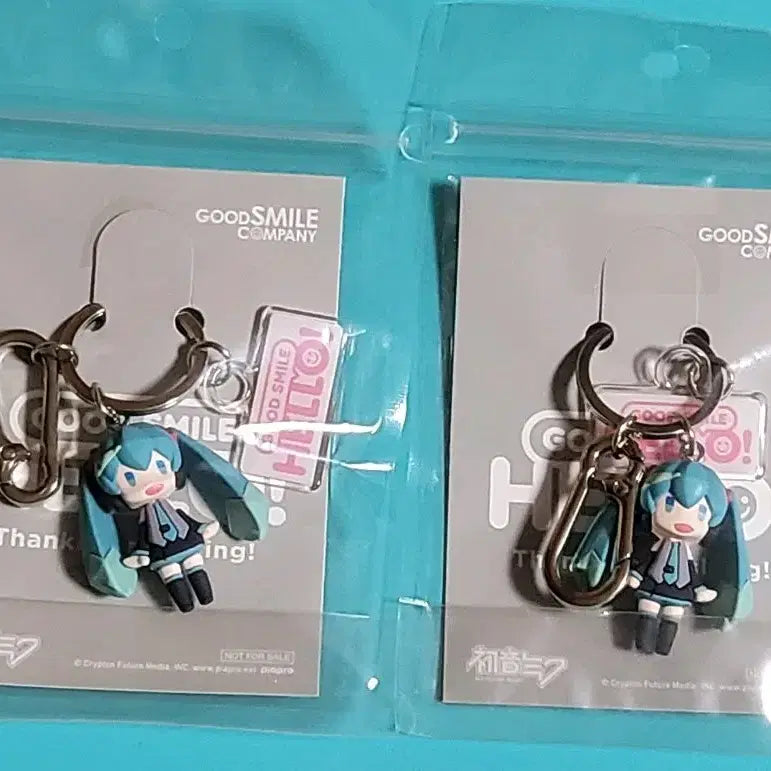 [BUNJANG] Good Smile Company Hatsune Miku Hello Keychain (Sealed) / 미개봉 굿스마일 헬로 하츠네 미쿠 키링