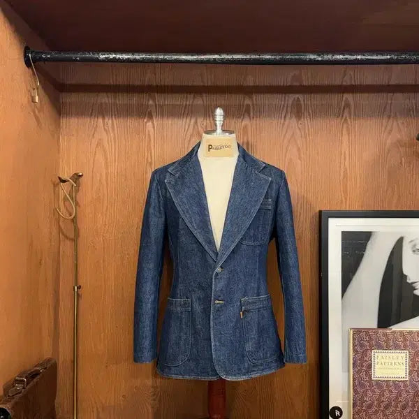 [SOLD OUT] 리바이스 70~80S 웨스턴 데님 자켓 95~슬림 100