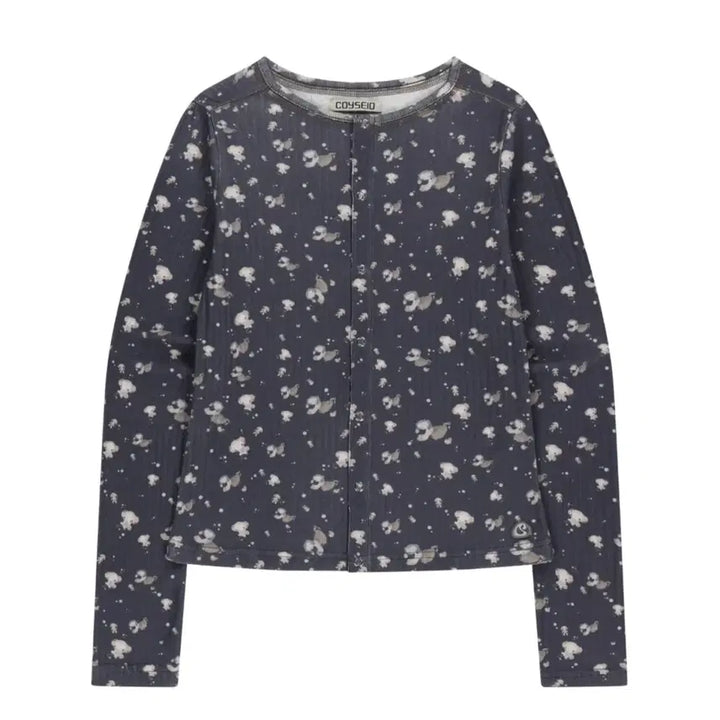 [SOLD OUT] 코이세이오 코튼 커들 롱슬리브 네이비