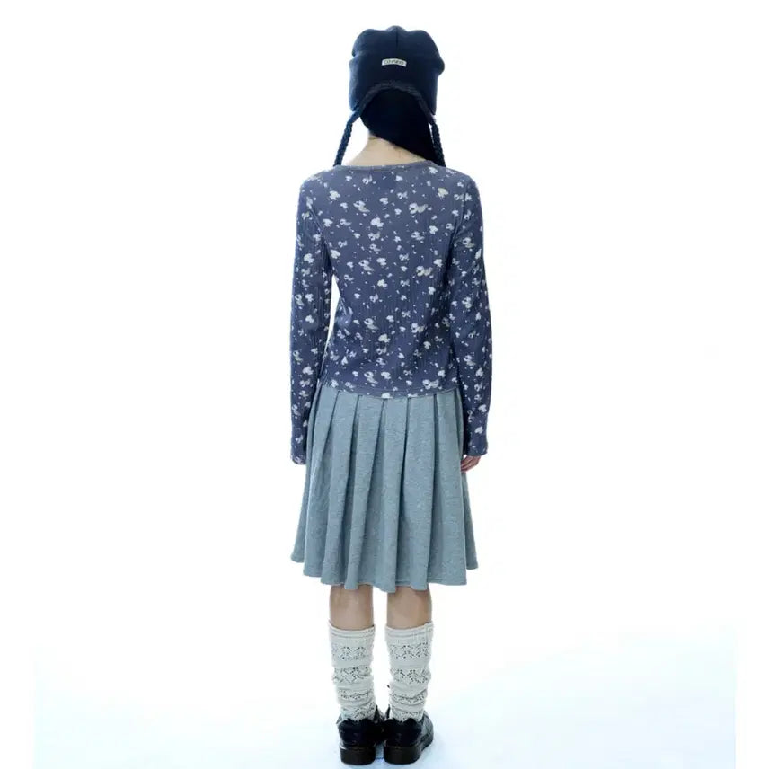 [SOLD OUT] 코이세이오 코튼 커들 롱슬리브 네이비