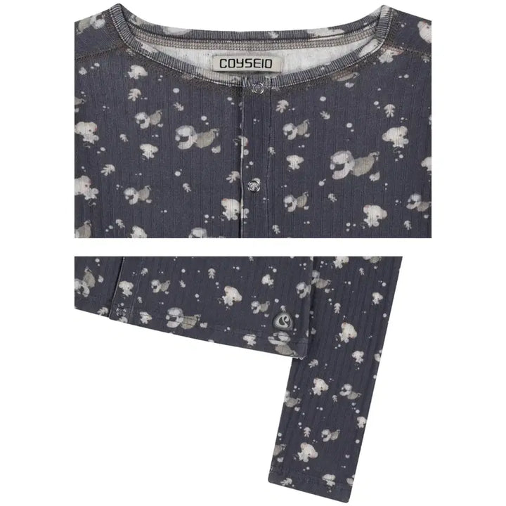 [SOLD OUT] 코이세이오 코튼 커들 롱슬리브 네이비