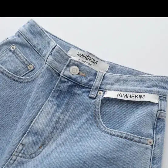 [BUNJANG] KimhaeKim Blue Wide Fit Denim Jeans / (새상품) 김해김 블루 와이드핏 데님