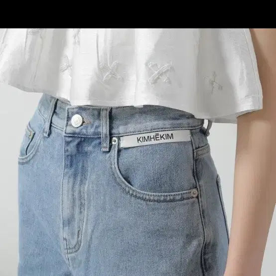[BUNJANG] KimhaeKim Blue Wide Fit Denim Jeans / (새상품) 김해김 블루 와이드핏 데님