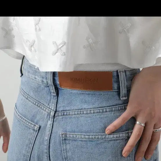 [BUNJANG] KimhaeKim Blue Wide Fit Denim Jeans / (새상품) 김해김 블루 와이드핏 데님