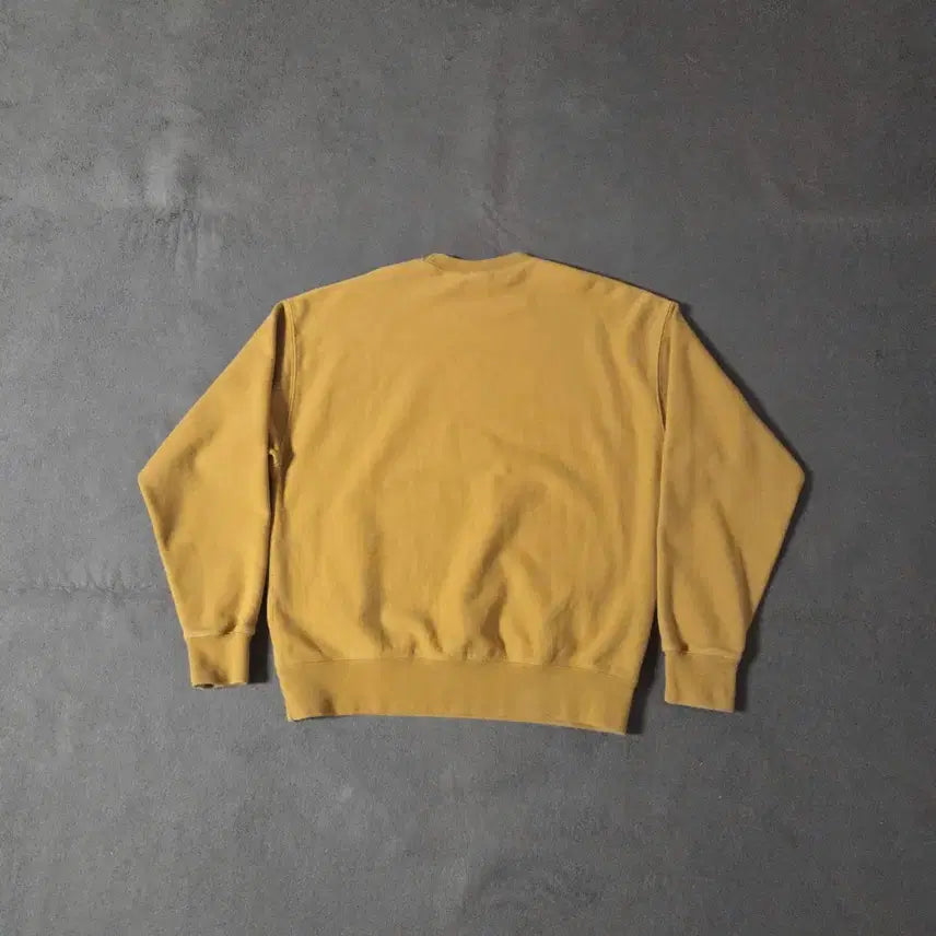 [BUNJANG] Outstanding Brooklyn Liberty Oversized Sweatshirt S Mustard / 아웃스탠딩 브루클린 리버티 오버핏 맨투맨 S 머스터드