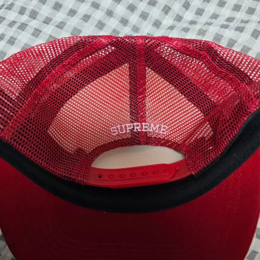 [BUNJANG] Supreme Gradient Mesh Cap Red / 슈프림 그라디언트 매쉬캡 레드