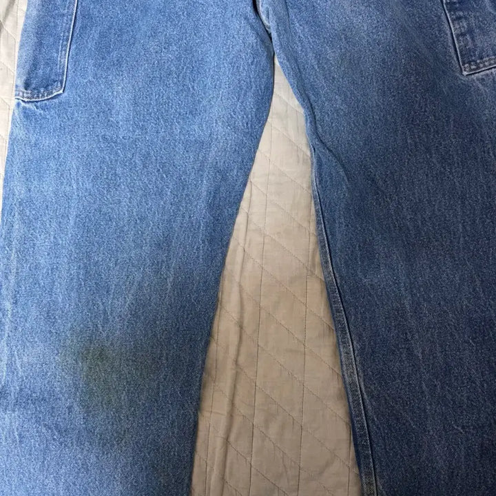 [BUNJANG] Carhartt B07 DNM Denim Pants / [40X30] 빈티지 칼하트 더블니 B07 DNM 데님팬츠 스테인 B14