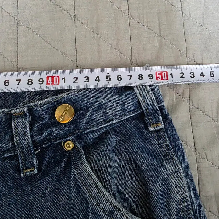 [BUNJANG] Carhartt B07 DNM Denim Pants / [40X30] 빈티지 칼하트 더블니 B07 DNM 데님팬츠 스테인 B14