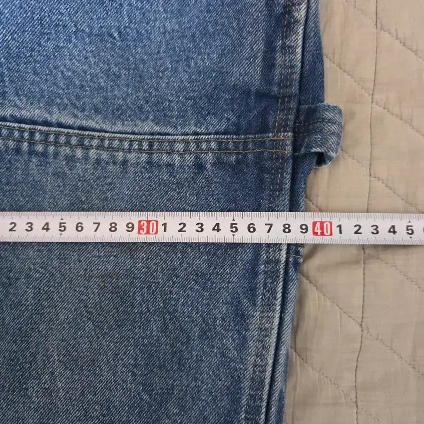 [BUNJANG] Carhartt B07 DNM Denim Pants / [40X30] 빈티지 칼하트 더블니 B07 DNM 데님팬츠 스테인 B14