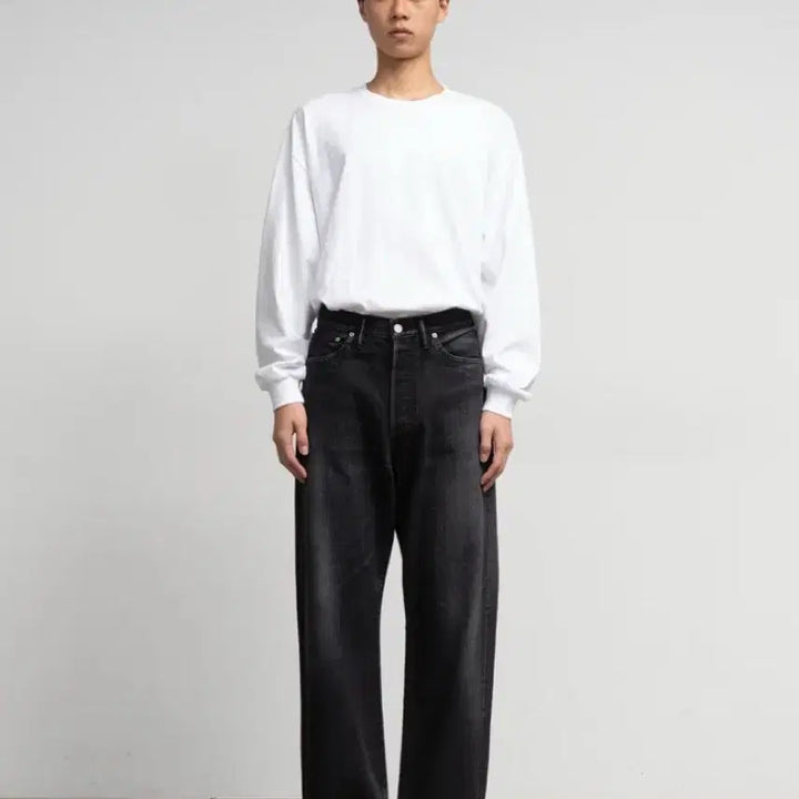 [BUNJANG] Graphpaper Selvedge Denim 5P Pants Washed Black / 그라프페이퍼 셀비지 데님 5P 팬츠 워시드 블랙 2