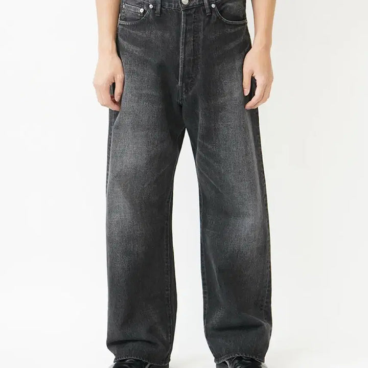 [BUNJANG] Graphpaper Selvedge Denim 5P Pants Washed Black / 그라프페이퍼 셀비지 데님 5P 팬츠 워시드 블랙 2