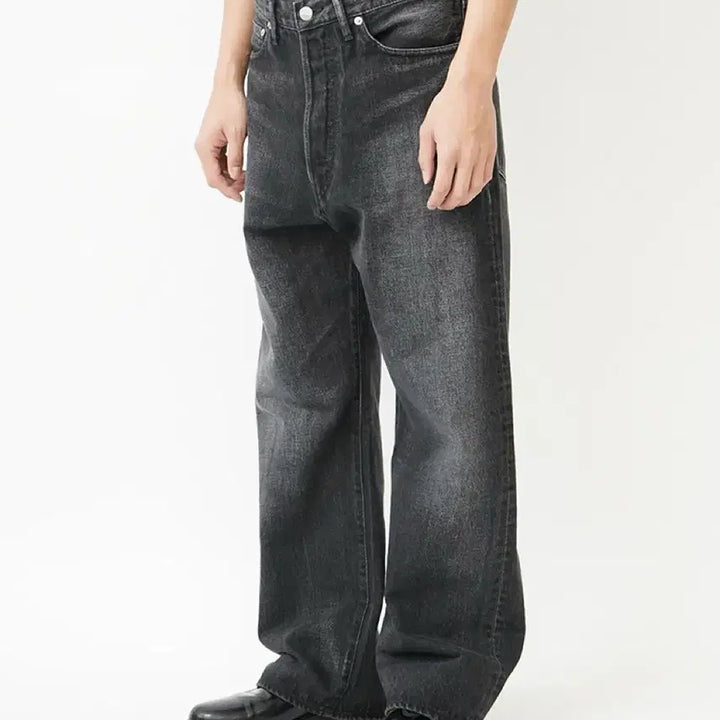 [BUNJANG] Graphpaper Selvedge Denim 5P Pants Washed Black / 그라프페이퍼 셀비지 데님 5P 팬츠 워시드 블랙 2