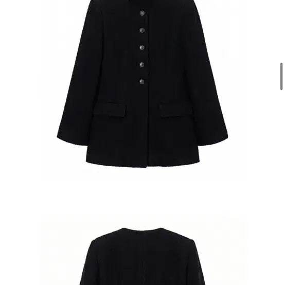 [BUNJANG] Joy Gryson Cream Boucle Tweed Jacket / 조이그라이슨 자켓 블랙 Cream Boucle Tweed Jacket K