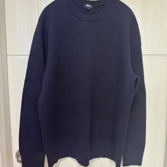 [BUNJANG] Uniqlo Washable Milano Knit Navy XXL / 유니클로 워셔블 밀라노 니트 네이비 xxl