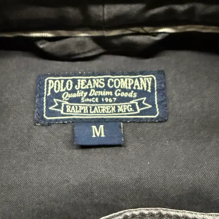 [BUNJANG] Polo Jeans Black US Flag Rider Jacket / [정품/M] Polo Jeans 폴로진스 블랙 성조기 라이더 자켓