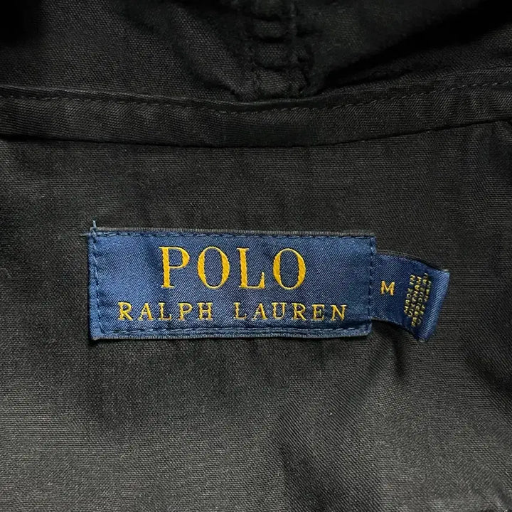 [BUNJANG] Polo Ralph Lauren Cotton Hoodie Jacket Black M / 폴로 랄프로렌 코튼 후드 자켓 블랙 M