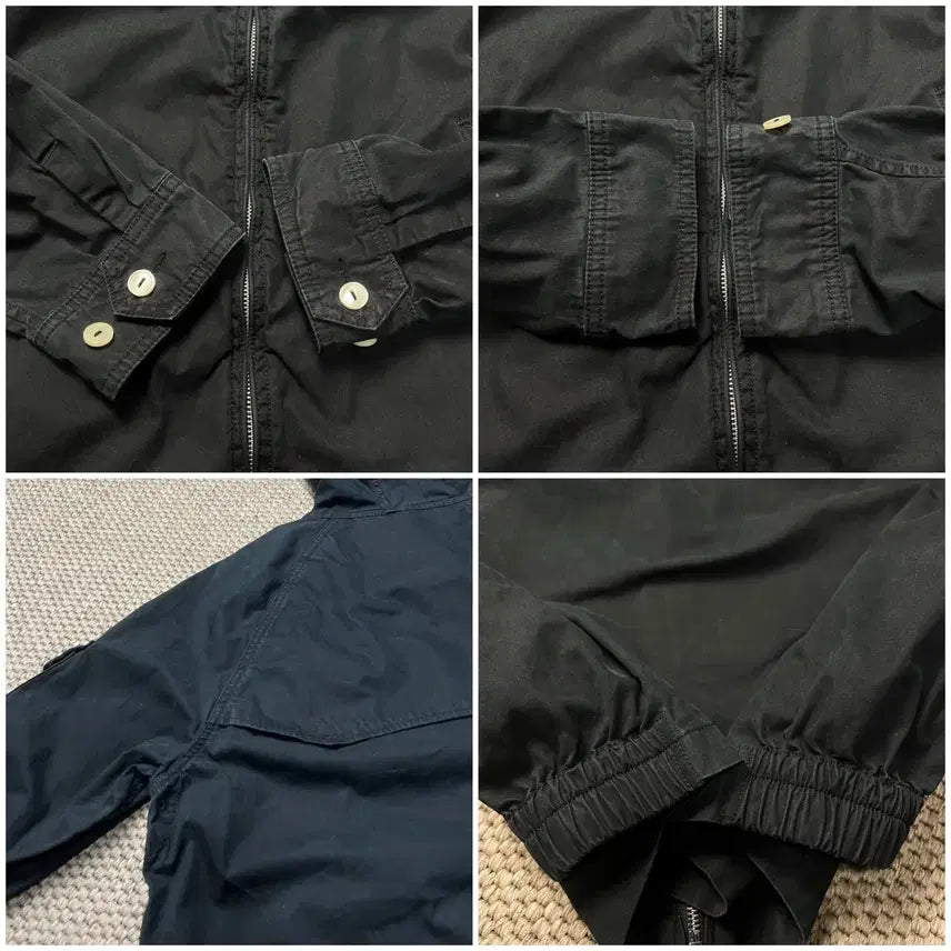[BUNJANG] Polo Ralph Lauren Cotton Hoodie Jacket Black M / 폴로 랄프로렌 코튼 후드 자켓 블랙 M