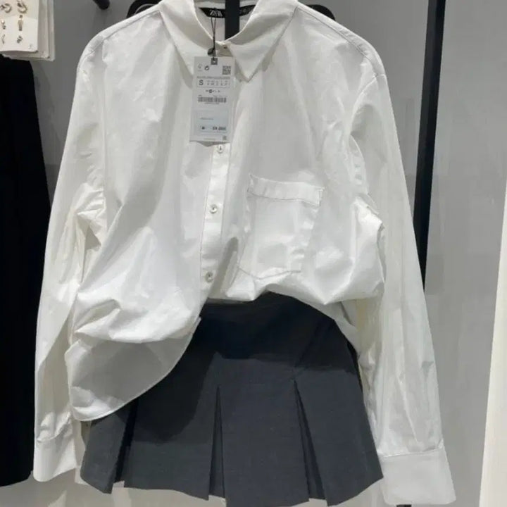 [BUNJANG] ZARA ZW Collection Wool Blend Pleated Mini Skirt / 자라 울 블렌드 플리츠 미니스커트 ZW COLLECTION