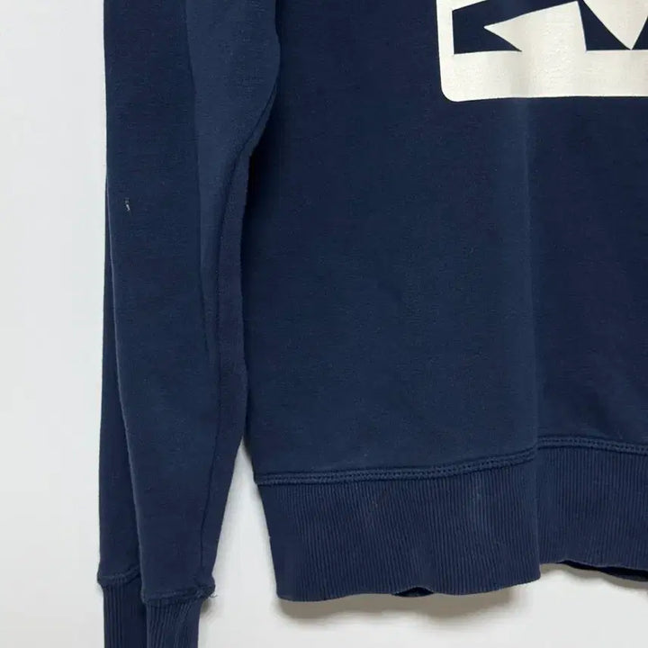 [BUNJANG] Adidas Navy Fleece Sweatshirt 105 / 아디다스 네이비 기모 맨투맨 105