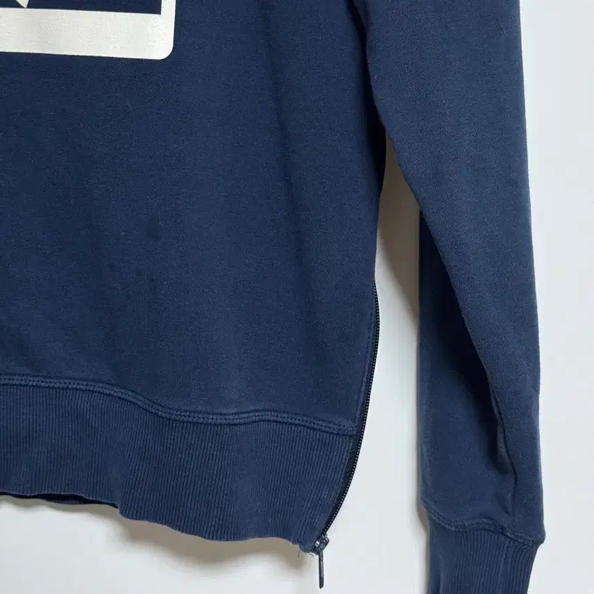 [BUNJANG] Adidas Navy Fleece Sweatshirt 105 / 아디다스 네이비 기모 맨투맨 105