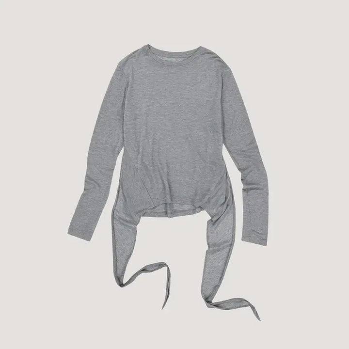 [BUNJANG] Verso Knot-Tie Round T-shirt / (새상품)베르소 knot-tie round t-shirt