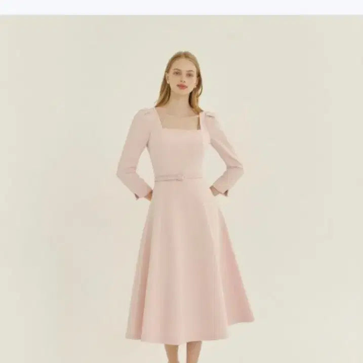 [BUNJANG] Le Roman Pink Long Dress / 르로망원피스1번입은거의새거