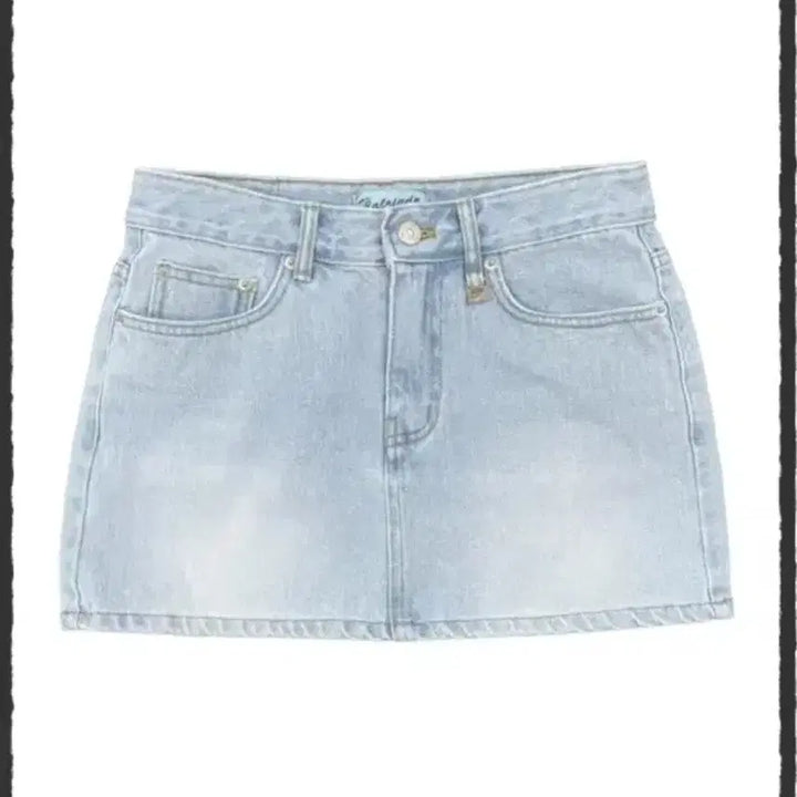 [BUNJANG] Pale Jade Ice Blue Micro Skirt / 페일제이드 아이스불루 마이크로 스커트