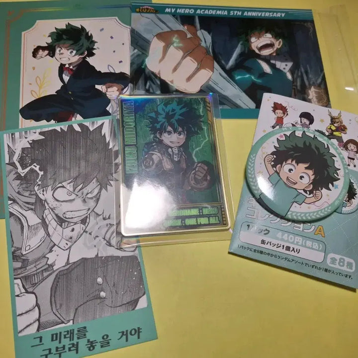 [BUNJANG] My Hero Academia Izuku Midoriya Bundle Set / 히로아카 미도리야 일괄