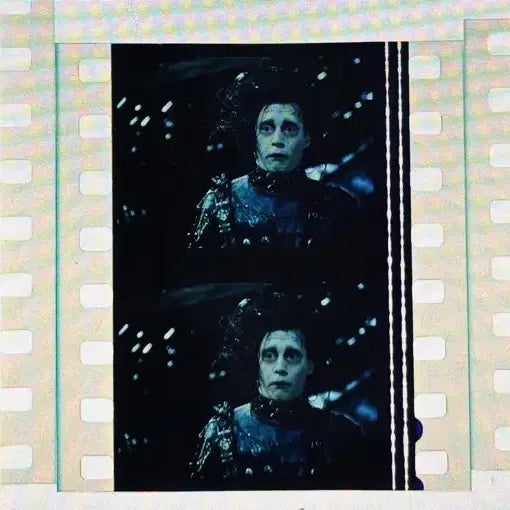 [BUNJANG] Tim Burton Edward Scissorhands Film Cut (6-Piece Set) / 가위손 필름컷 6매 / 영화 필름 / 팀 버튼