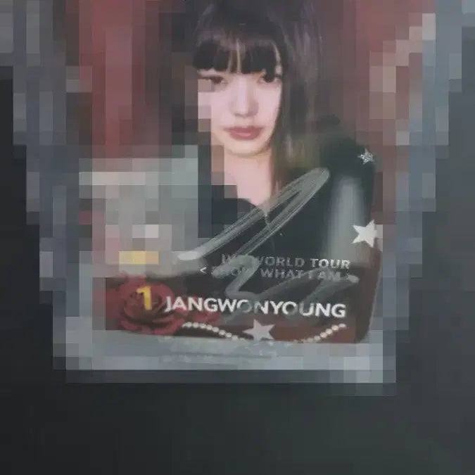 [BUNJANG] IVE Wonyoung Superstar SAPO Photocard / 아이브 장원영 슈스쉽 싸포 싸인폴라 싸인포카