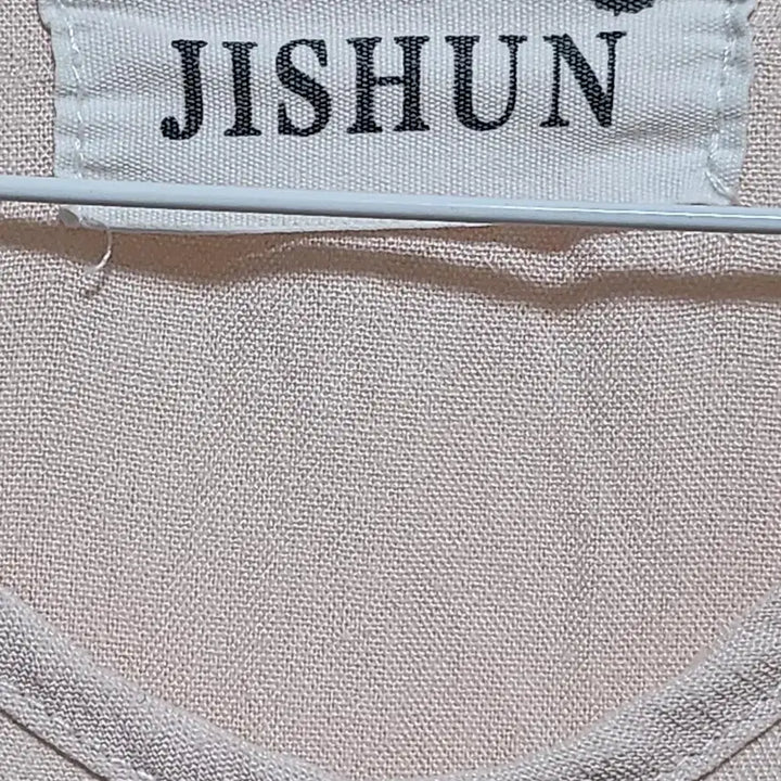 [BUNJANG] JISHUN Ethnic Embroidered Short-Sleeve Dress / JISHUN 에스닉 자수 반팔 원피스