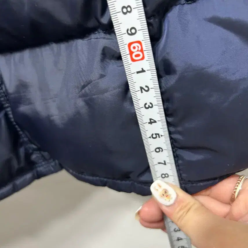 [BUNJANG] Tommy Hilfiger Navy Fur Hooded Padded Jacket (S) Women&