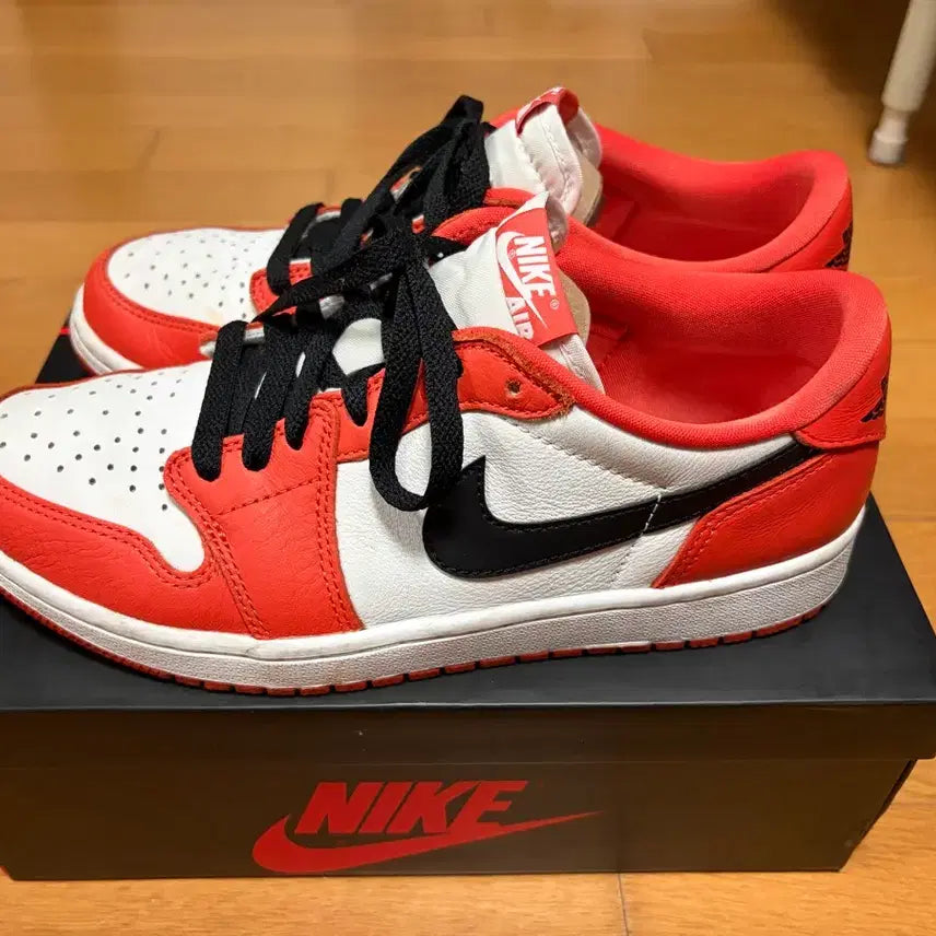 [BUNJANG] Nike Jordan 1 OG Low Starfish Sneakers / 나이키 조던1 OG 로우 스타피쉬 265 완전 풀구성