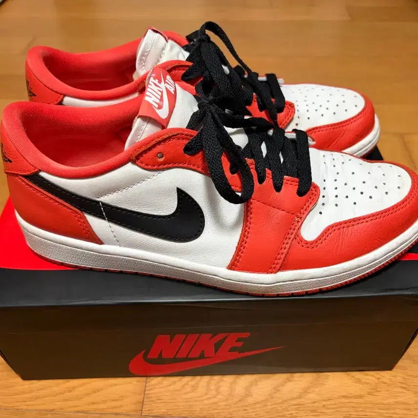 [BUNJANG] Nike Jordan 1 OG Low Starfish Sneakers / 나이키 조던1 OG 로우 스타피쉬 265 완전 풀구성